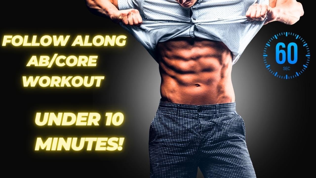 Beginner CORE Workout AT HOME - Follow Along - YouTube