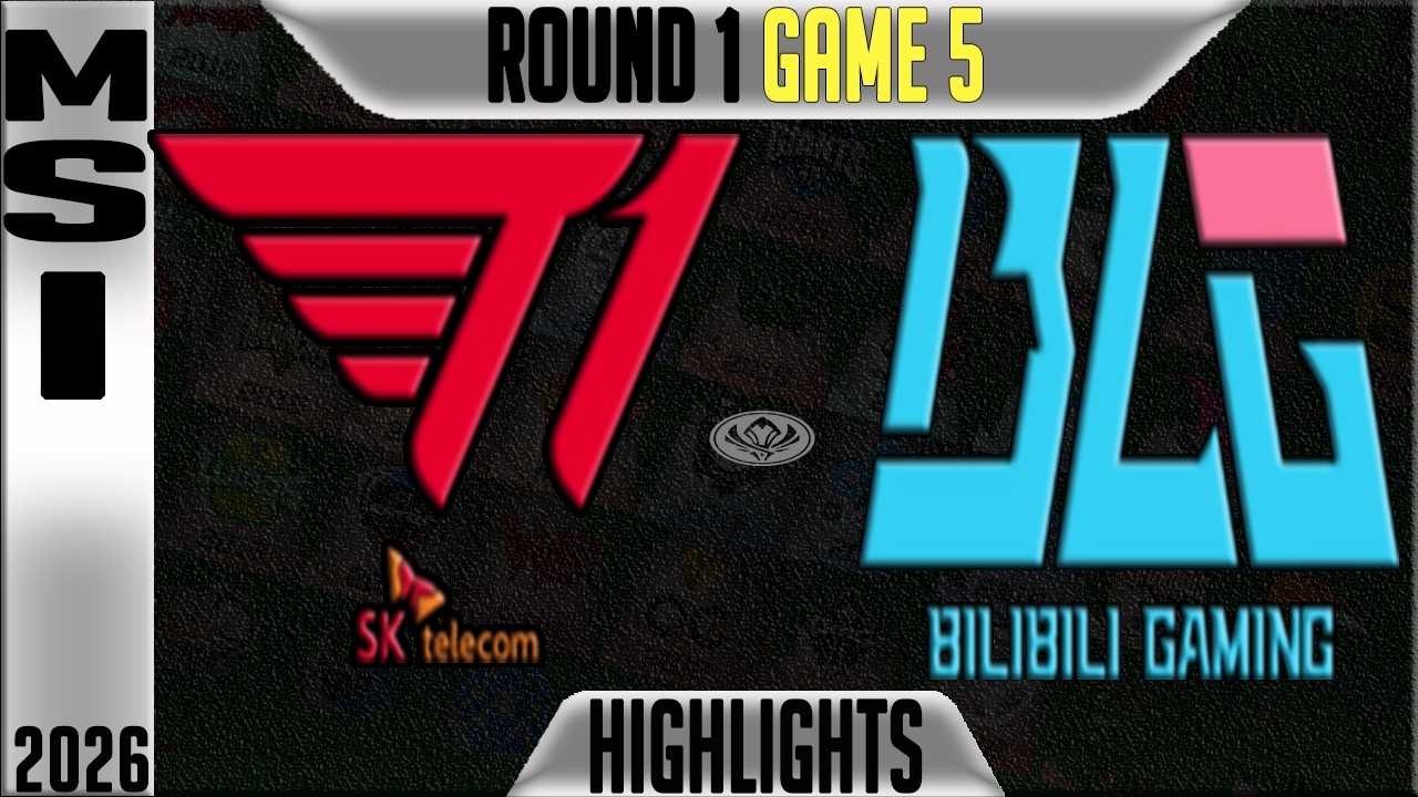 T1 vs BLG Highlights Game 5 | MSI 2026 Day 2 | T1 vs Bilibili Gaming G5