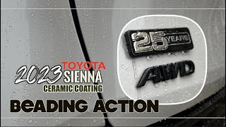 2023 Sienna with P&S Legend Ceramic Coat | First Rain Results