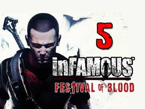 Infamous 2 Festival of Blood DLC: Walkthrough Part 5 To the Church Let's Play Gameplay