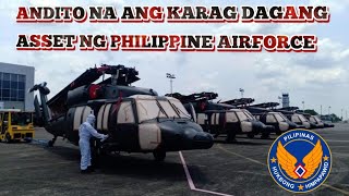 Nasa Philippine Airforce na ang Limang bagong S-70i Black Hawk helicopter