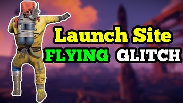 LAUNCH SITE FLYING GLITCH / BUG IN RUST 2023