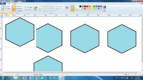 How to Use Cut , Copy ,Paste ,Paste Form in MS PAINT