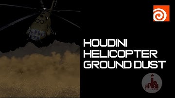 HOUDINI: HC GROUND DUST | 3D, VFX, Animation , Dynamics and Simulation  Lessons