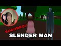 Encontrei o slender man em brookhaven  roblox 