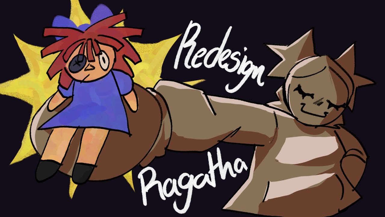 Redesigning Ragatha (TADC)(totally cool and amazing video)(100% cool video)