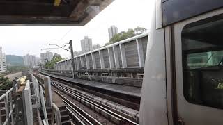 MTR TML IKK-TRAIN SP1900 D352/D351 屯馬綫往屯門離駛第一城站一號月台