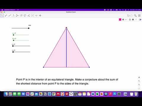 Proof of Viviani's Theorem