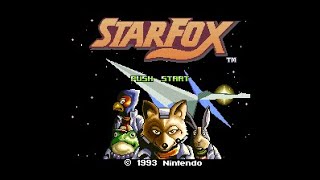 HD SNES Longplay - Star Fox | 100% on All Levels + Secret Level - Out of this Dimension