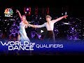 Dna  denys and antonina performing on nbcs world of dance