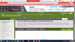 Blackboard for Faculty 5: Discussion Forums