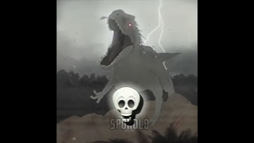 Tyrannosaurus Rex and Spinosaurus #vs Indominus Rex and Giganotosaurus skull edit | @slick4785