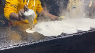 Super Speedy Master Chef Dosa Wala | Indian Street Food