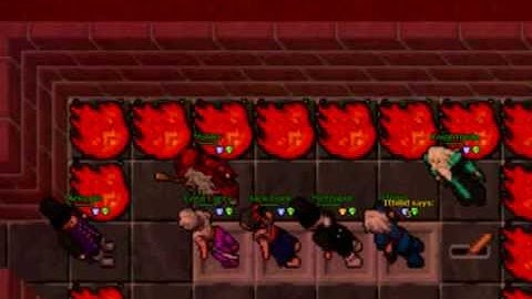 Tibia Annihilator, 3 Paladins and 1 Knight