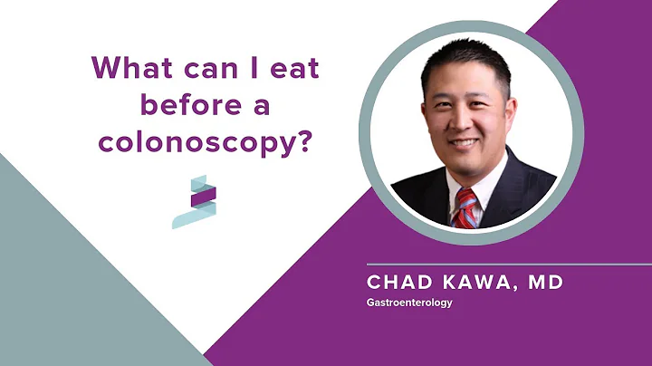 Ask an Expert - Eating Before a Colonoscopy