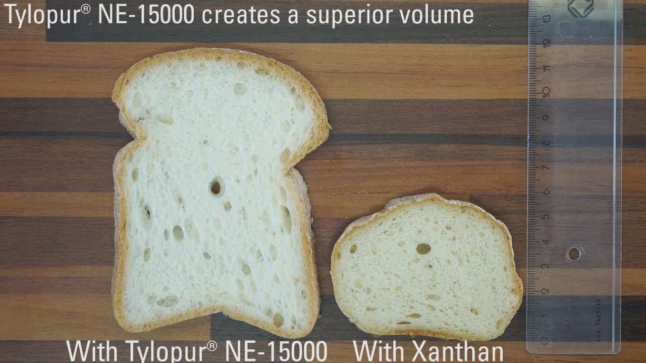 New High Volume and Softest Texture Gluten-free bread with Tylopur