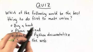 First Thing To Do - Intro to Computer Science