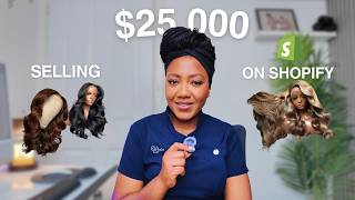 How I Made $25K Selling Hair Extensions (Start too)