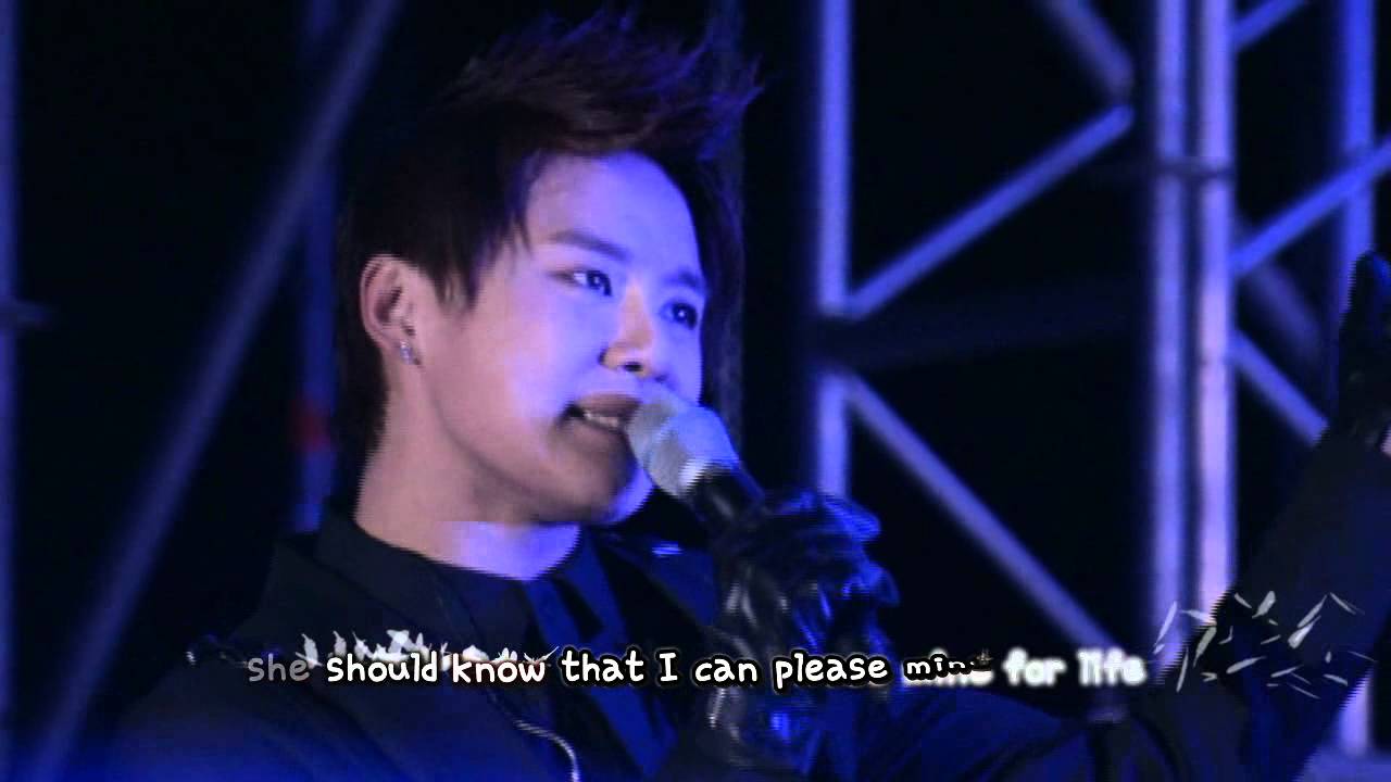 JYJ - Be My Girl (JS focus) [eng + karaoke sub]