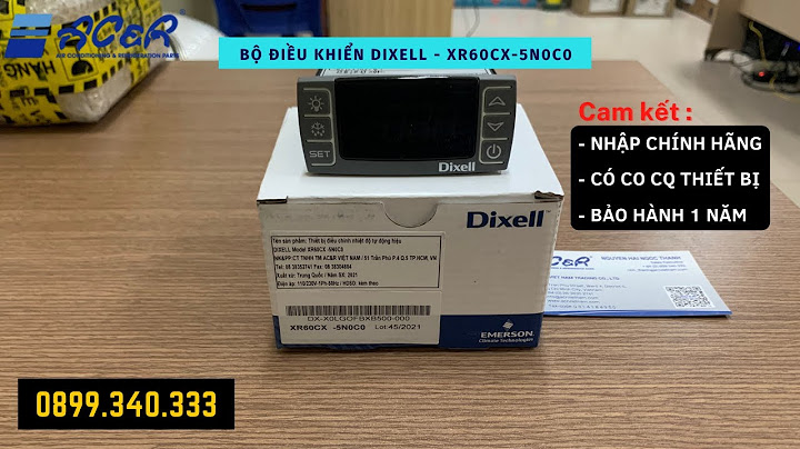 Hướng dẫn cài đặt dixell xr60cx