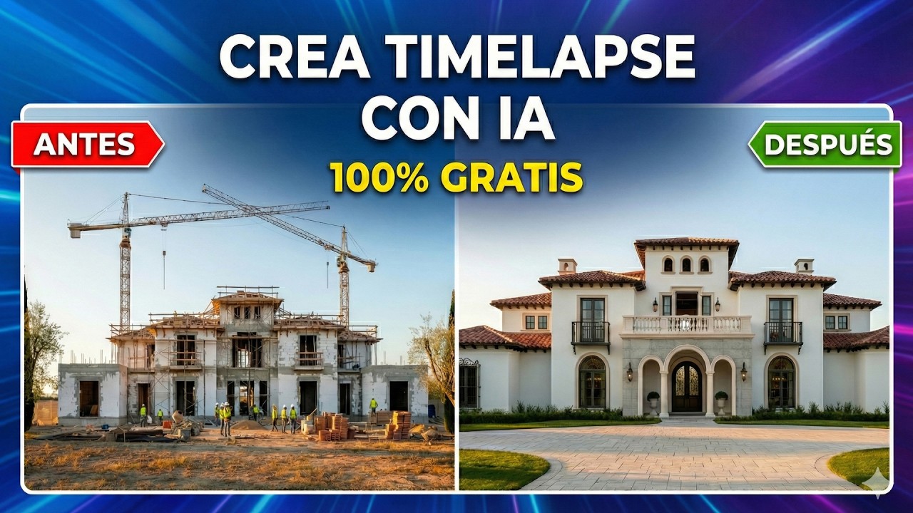 Cómo crear un Time-lapse con IA GRATIS (Tutorial Whisk + Veo 3)
