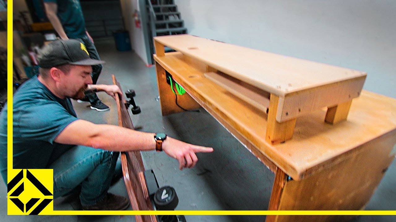 Jake's Stressed Out by Wren's desk, so he built him a New One.