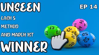 Unseen Cash 5 Method Plus Winner march1st
