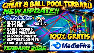 CHEAT 8 BALL POOL GRATIS TERBARU 2026 AIM TOOL GARIS PANJANG MOD APK FREE 🔥🚀 screenshot 3
