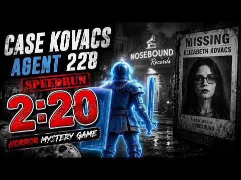 I Speedran Case Kovacs: Agent 228 in 2:20! | Horror Game