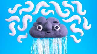 Famous CLAYMATION - Sneezing Storm Cloud! - Stop Motion Short Wealth