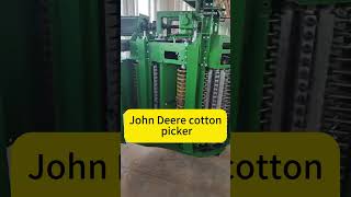 John Deere cotton harvester#cotton #johndeere #cottonharvester #agriculturalmachinery