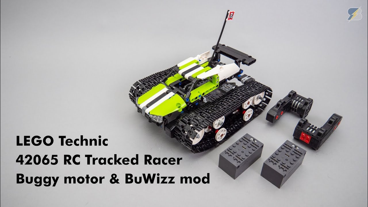 LEGO Technic 42065 RC Tracked Racer buggy motor & BuWizz upgrade