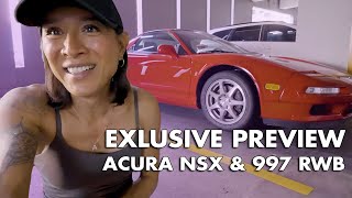 Acura NSX (PREVIEW) and 997 Obsession | Angie Mead King