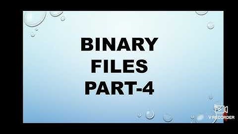 append operation on binary file