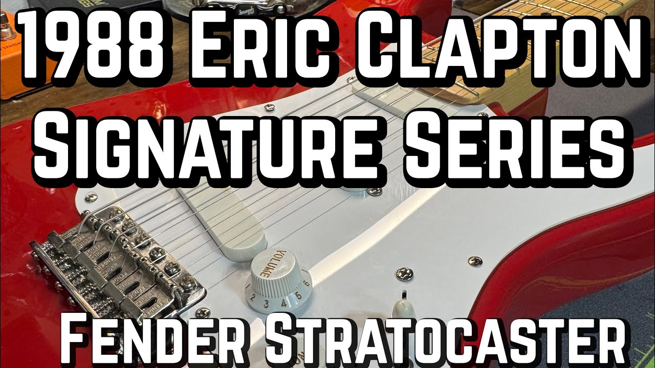Vintage 1988 Eric Clapton Signature Fender Stratocaster | Lace