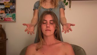 ASMR Extremely Relaxing Bedtime Massage & Hairline Attention on Matilda