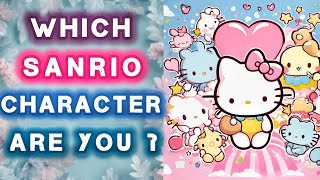 Which Sanrio Character Are You? | Fun Personality Test Quiz ! -blueporium #sanrio