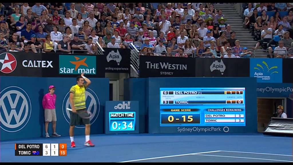 Juan Martin DEL POTRO (ARG) vs Bernard TOMIC (AUS) FINAL FULL MATCH Apia International Sydney 2014