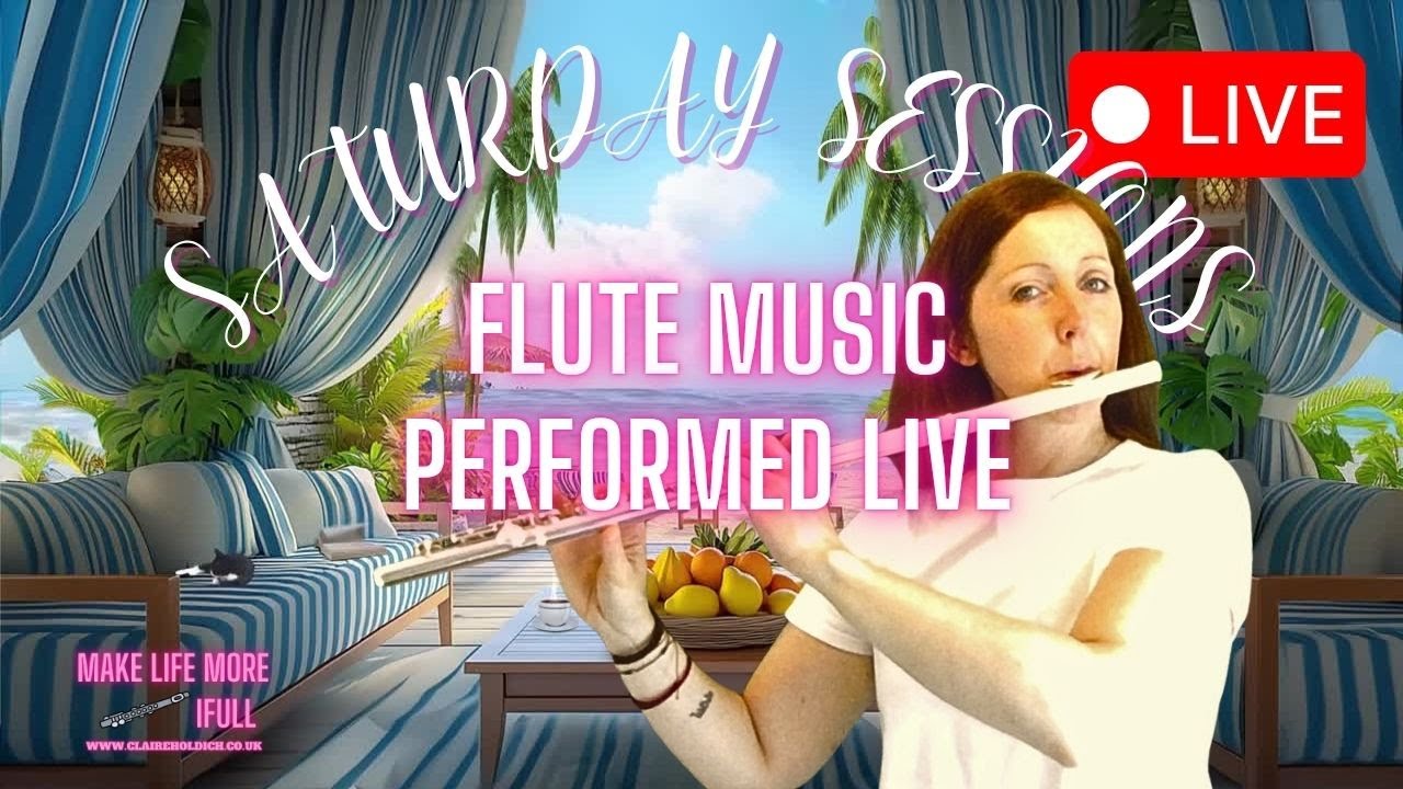 🔴 LIVE | Flute Music Livestream with Claire Holdich 🎶
