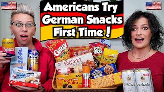 American Couple Reacts/Tries: German Snacks, Drinks & Beer For The FIRST TIME EVER! Best Snack Food?