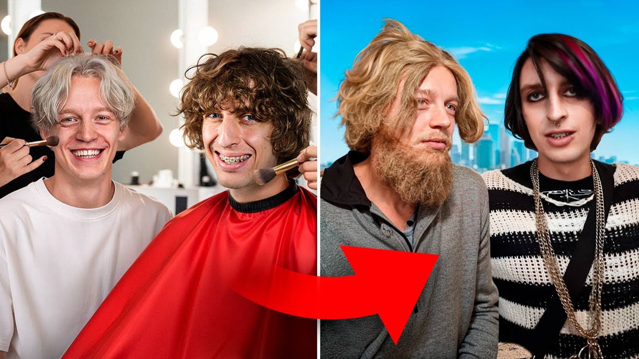 Узнают ли нас ПОДПИСЧИКИ в ГРИМЕ? Изменили Внешность! (Парадеевич, Сабина, Кокошка, Раговский)