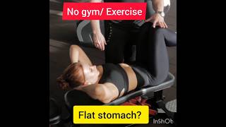 Flat stomach? No gym/Exercise #flatstomach #deadbugexercise #easytips #sleep #walking #viral