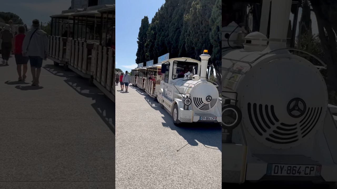 France, le petit train de Béziers