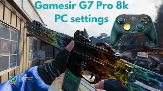 NEW Gamesir G7 Pro 8k settings + testing in game!