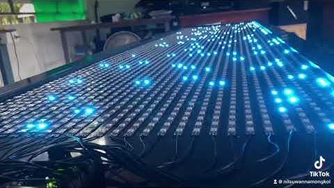 ป้ายไฟตัวอักษร DIY WS2812 Arduino mega 2560 By NinJ4