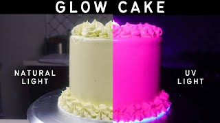 Using ✨science✨ to make a fluorescent cake