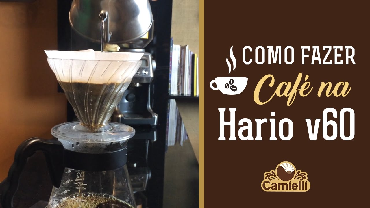Como Fazer Café na Hario v60 Terrafé YouTube