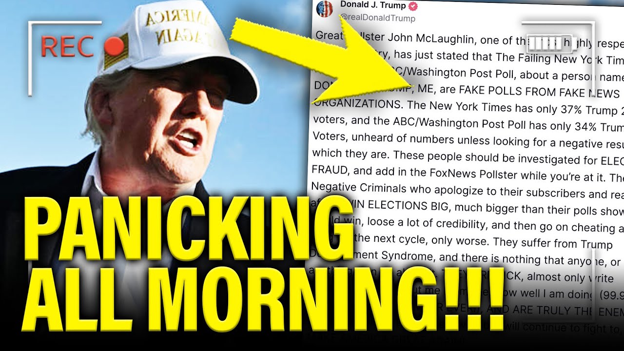 PANICKED Trump FREAKS OUT in AM as IT ALL GOES WRONG