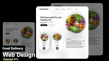 How To Make Food Delivery Web UI UX  Design In Adobe  XD | Web Design Tutorial #11