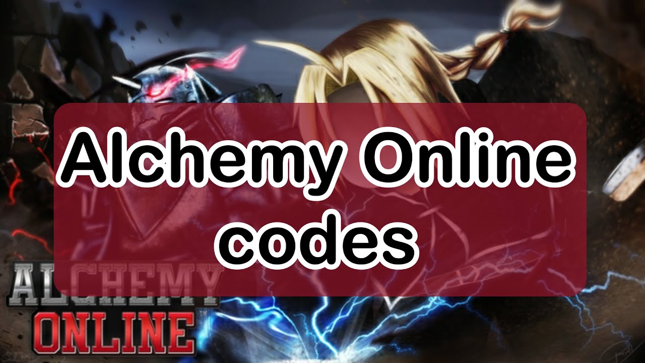 Alchemy Online Codes Roblox - We're a collaborative ...